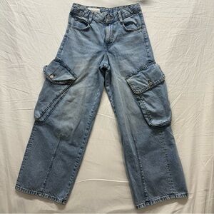 Girls Zara Jeans 12-13 Year Old Light wash